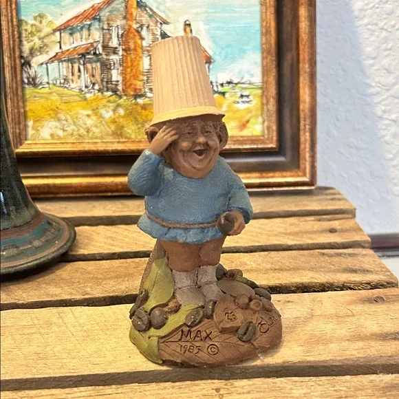 Charming Tom Clark Blue and Brown Figurine Max Cottage Core - Picture 3 of 14